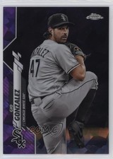 2020 Topps Chrome Sapphire Edition Purple 2/10 Gio Gonzalez #414 13iq