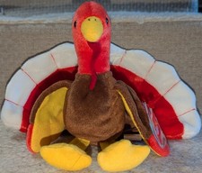Gobbles the Turkey Ty beanie baby