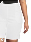 Just My Size Women’s Plus White 2 Pocket Shorts Size 3X NWT — photo 6