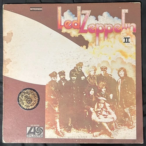 Led Zeppelin Led Zeppelin II 1969 LP Vinyl SD 8236 Atlantic