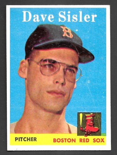 Dave Sisler #59 1958 Topps card