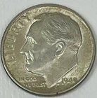1949 D Franklin D Roosevelt Dime Circulated Ungraded Silver 10c Coin