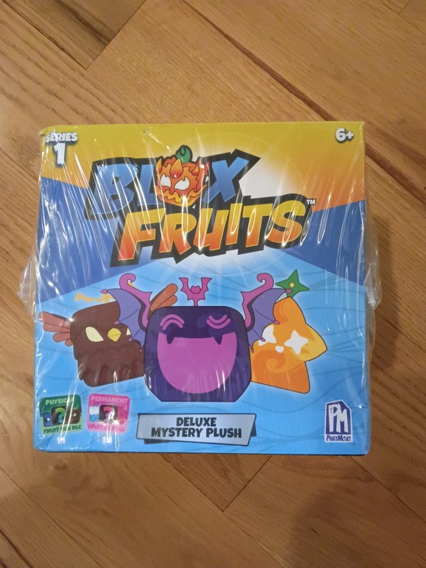 Original Roblox 8” Blox Fruits Deluxe Mystery Plush Sealed with DLC CODE New