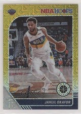 2019 Panini NBA Hoops Premium Stock Gold Mojo Prizm 1/10 Jahlil Okafor #120 1u6