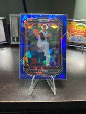 2023 Panini Prizm - Ky Bush #59 Blue Ice Prizm (RC)
