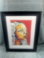 Maria Felix 2003 SIGNED & Custom Framed Original Artist Proof LITHOGRAPH Print