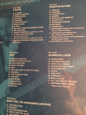 11 CD PHIL MANZANERA 50 Years Of Music NEW BOX SET SEALED 100pg
