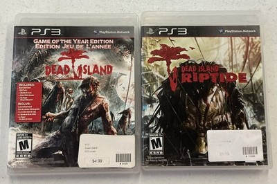 Dead Island GoTY + Riptide PS3 PlayStation 3 1/2 Manuals Tested -- S2G --