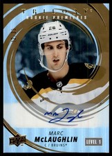 2022-23 UPPER DECK TRILOGY ROOKIE PREMIERE LEVEL 1 GOLD AUTO MARC MCLAUGHLIN