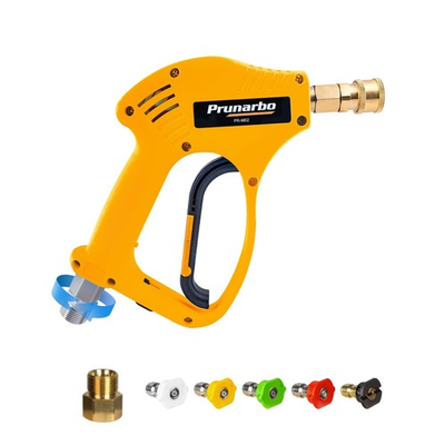 #ad Short Pressure Washer Gun with 360° Swivel Commercial 5650 PSI 8 GPM wit $57.81