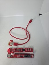 PCIE 1X to 16X Graphics Card Express Extender Riser Adapter Card. Open Box