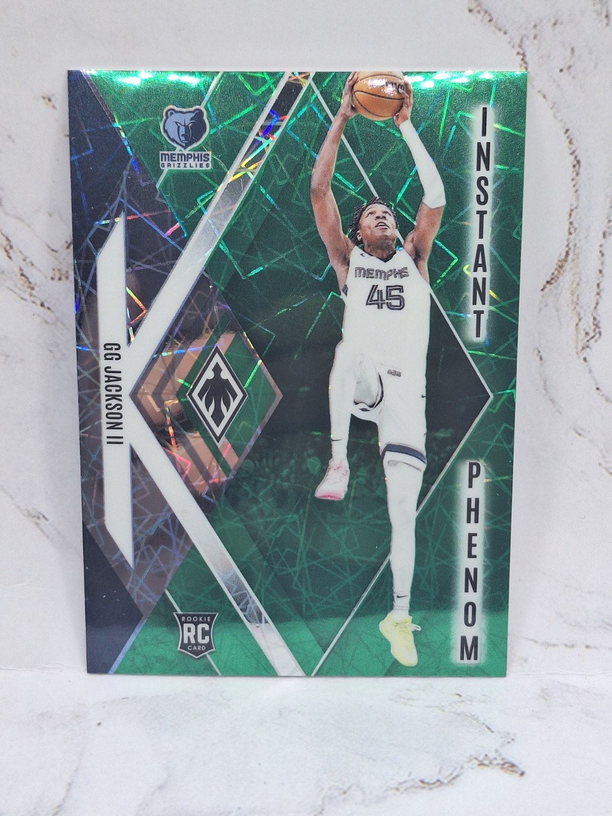 2023-24 Panini Phoenix - Instant Phenom GG Jackson #1 (RC) Green Lazer /175