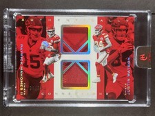 2025 Authentically Mahomes Patrick Mahomes Watson Dual Patch /25 250017