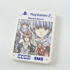 HORI PS2 Memory Card 8MB GROW LANSER IV Return for Playstation 2 Japan 2313