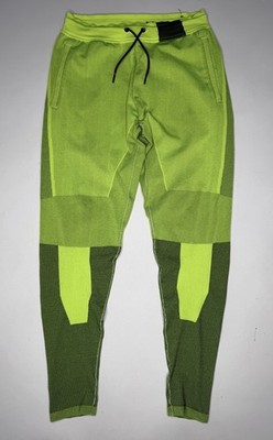 Nike Sportswear Tech Pack Knit Jogger Pants AR1589-702 Volt | M