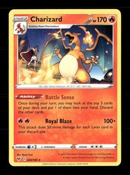 Charizard 025/185 Vivid Voltage Regular Rare Non-Holo