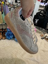 GIO+ SNEAKERS Blue 56 Combi Gold Glitzer Damenschuhe Schmuck P-E 2026