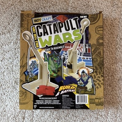 Boy Craft Catapult Wars By Horizon Group Usa - Brand New