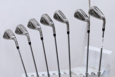Taylormade Sim 2 Max Iron Set 5-Pw, Aw Stiff Flex Kbs Max Mt 85