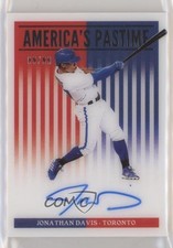 2019 Panini Chronicles America's Pastime /99 Jonathan Davis #AP-JD Auto 3t1