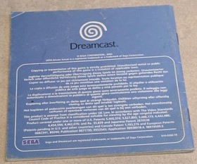 Anleitung Nur Manual Only UEFA Dream Soccer Sega DREAMCAST