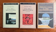 3 FERNANDO PESSOA UNA SOLA MULTITUDINE VOL. 1&2 IL LIBRO INQUIETUDINE ITALIAN PB