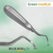 Dental Miller Apexo Root Elevator 71 Tooth Surgery Instruments German Grade
