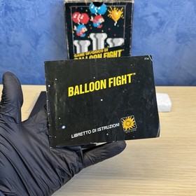 Nintendo NES Balloon Fight PAL ITA GBR Italian COMPLETE Mattel First Print