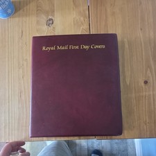 Royal Mail FDC First Day Covers Album With  First Day Covers Very Good