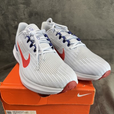 NIKE AIR WINFLO 9 MEN'S RUNNING SNEAKER SHOES DD6203006 Grey/Crimson sz 12