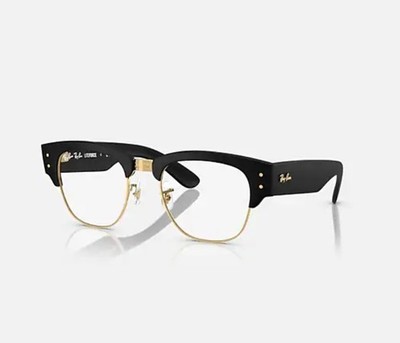 Ray Ban MEGA CLUBMASTER OPTICS LITEFORCE, Black, NWT