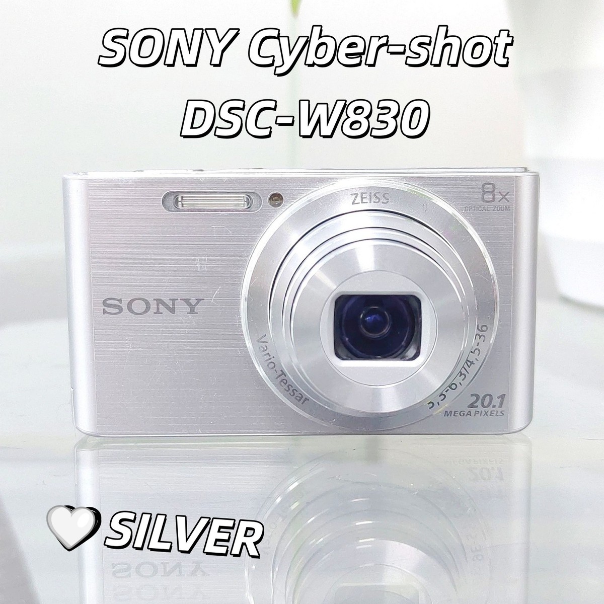 Sony Cybershot DSC-W830 20.1MP 8x Optical Zoom Digital Camera -90