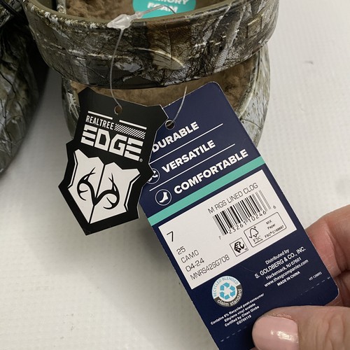 Zuecos de tiburón resistentes para hombre 7 bordes de árbol reales forrados EVA camuflados zapatos espuma viscoelástica - Imagen 5 de 10