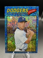 Dalton Rushing 2026 Topps Heritage #246  Light Blue Sparkle