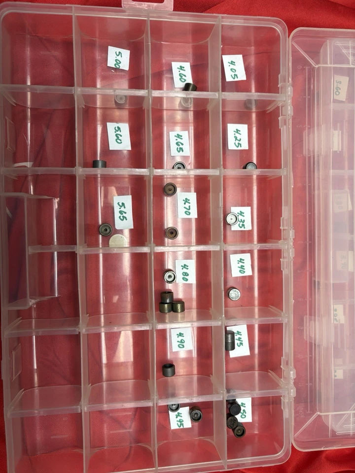 Ducati 900SS Monster 2-клапанный открывающийся щиток комплект 8 мм 50 прокладок OEM - Изображение 2 из 3