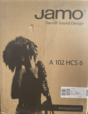 Jamo A102 HCS 6 Speakers 5.1 Surround Sound System With Subwoofer New Black