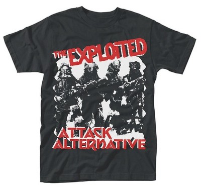 The Exploited 'Attack' (Black) T-Shirt