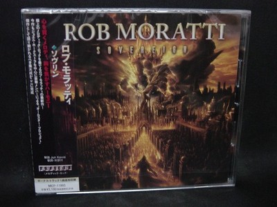 ROB MORATTI Sovereign + 1 JAPAN CD Rage Of Angels Blue Murder Final Frontier