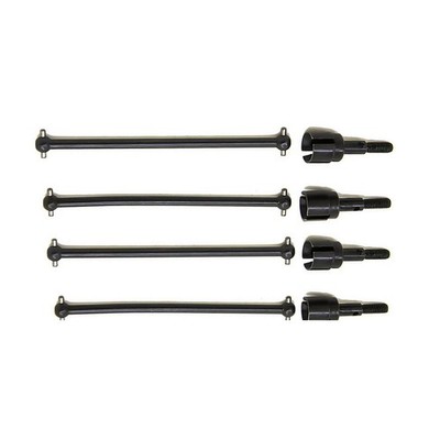 4x Dog Bones Drive Shafts Wheel Axle For HSP 1/10 RC Truck 94111 94108 94170 A