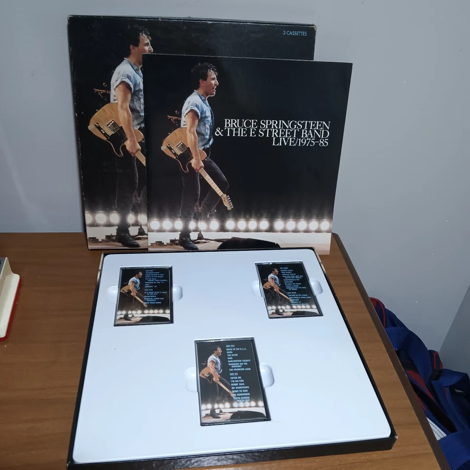 Bruce Springsteen & The E Street Band - Live 1975-85 BOX Cassettes NM - Image 4 of 4