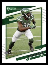 Marcus Maye 2021 Donruss #44 New York Jets BUY10GET5FREE