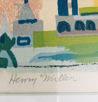 henry miller signed And Numbered Art “Childish Fantasy” | eBay