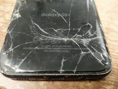 CRACKED AS IS BROKEN PLEASE READ Samsung Galaxy S8 Plus SM CRACKED AS IS BROKEN PLEASE READ Samsung Galaxy S8 Plus SM