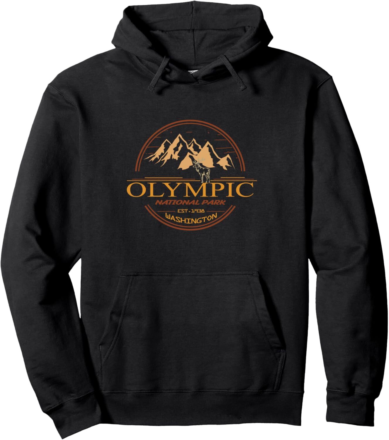 Stay Cozy in a Trendy Olympic National Park Pullover Hoodie