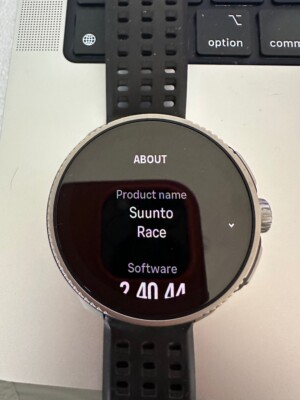 Suunto Race Titanium Charcoal 49mm with 1.43'' AMOLED display
