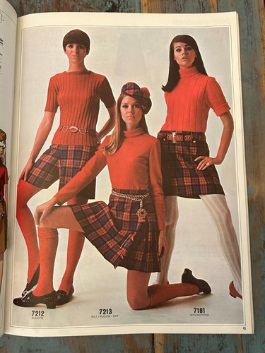 Vintage 1967 Simplicity Sewing Patterns Home Catalog Fashion Fall/Winter #7256 - Picture 5 of 7
