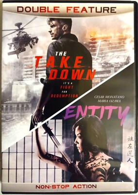 The Take Down & Entity - Double Feature  -  New DVD