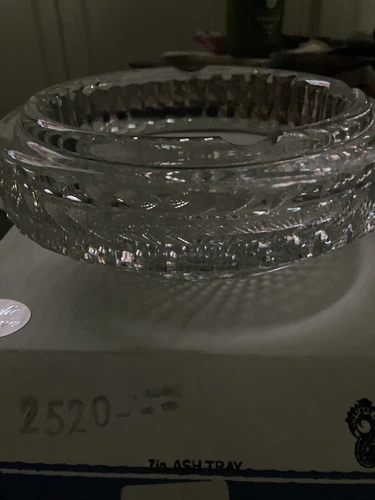 vintage waterford crystal ashtray (6 For Sale At $65.00 Each)