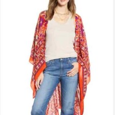 Free People Magic Dance Duster in Mandarin - OS