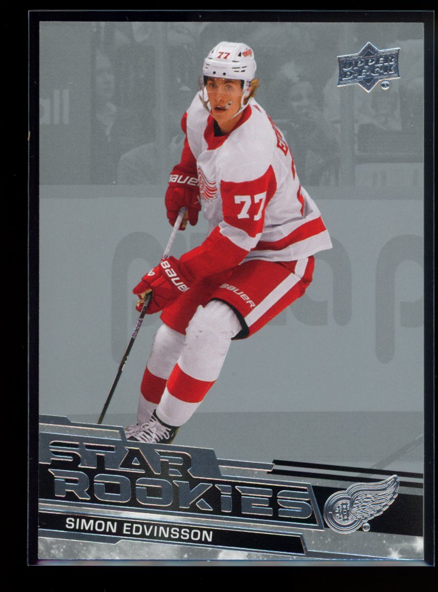 2023-24 Upper Deck NHL Star Rookies Box Set #15 Simon Edvinsson